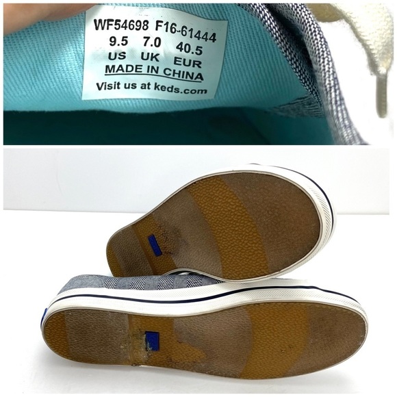 Keds Kickstart Denim Canvas Indigo Blue - Picture 10 of 10